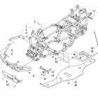 700 LTD Frame and related parts (1pusp / 1posp / 1push)