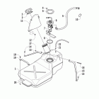 Prowler XTX Топливный бак