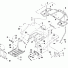 366 SE Заднее крыло ,багажник и фонари