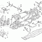 450 XC Bumper, frame, and headlight assemblies