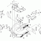 1000 LTD Передний багажник крыло и фара