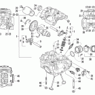 Prowler XT Головка цилиндров и распределительный вал