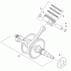 Prowler XTZ Коленчатый вал и поршни