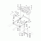 550 Cruiser PS Задний багажник