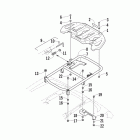 TRV 550 Задний багажник