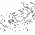 TRV 500 H1 EFI GT Рама ,бампера и защита