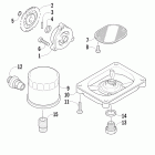 Prowler HDX Масляный насос и фильтр