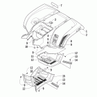 700 Cruiser PS Заднее крыло и подножки