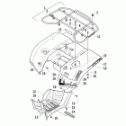 650 Задний багажник ,крыло и подножки