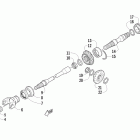 TRV 400 Вторичный привод в сборе