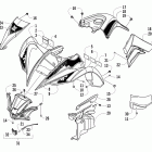 450 XC Front body assembly (4cusz)