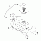 700 Mud Pro LTD Топливный бак