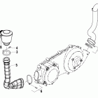 300 DVX Cooling duct assembly