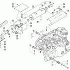 Prowler XTZ Двигатель и глушитель