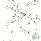 Outlander 800R EFI Привод передний