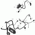 Commander 800 Жгут проводов и электрический блок