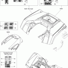 Outlander Max 800R EFI Ltd Крыло и центральная панель