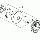 DS 250 NA, CE & INT Вариатор