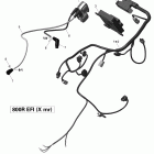 Outlander 800R EFI, XMR Жгут проводов и электрический блок