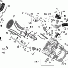 Outlander Max 650 EFI Головка цилиндров