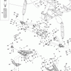 Outlander 800R EFI, XMR Передняя подвеска