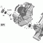 Outlander 800R EFI Система охлаждения двигателя