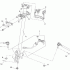 DS 250 NA, CE & INT 07- steering linkage europe, international