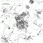 DS 450 EFI Двигатель и крепление