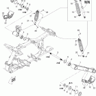 Renegade 500 EFI Задняя подвеска