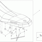 DS 250 NA, CE & INT Сиденье