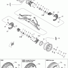 DS 450 Xxc, Xmx EFI 07- drive system, front xmx europe