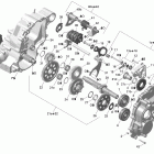 Outlander Max 500 EFI Коробка передач