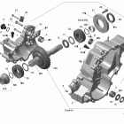 Outlander 800R EFI 01- gear box output shaft
