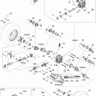 Outlander Max 400 EFI Привод задний