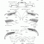 Brute Force 650 4x4 (KVF650-DBF) Decals(blue)(dbf)