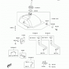KFX90 (KSF90-ABF) Топливный бак