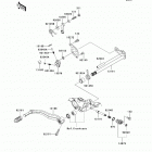 KFX450R (KSF450-BBF) Механизм переключения передач