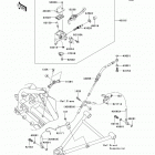 KFX450R (KSF450-BBF) Главный тормозной цилиндр,передний
