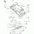 KFX450R (KSF450-BBF) Рама