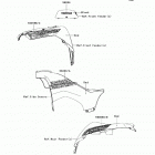 Brute Force 650 4x4i (KVF650-FBF) Decals(red)(fbf)