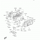 KFX90 (KSF90-ABF) Картер