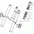 CRF50F Передняя вилка