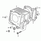 CRF70F Цилиндр