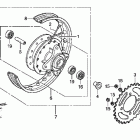 CRF50F Заднее колесо