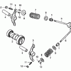 CRF50F Распредвал -клапана