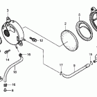 CRF50F Воздухозаборник
