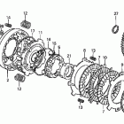 CRF70F Сцепление