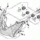 ST1300PA Задний фонарь