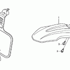 CRF50F Переднее крыло