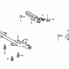 CRF70F Подножки
